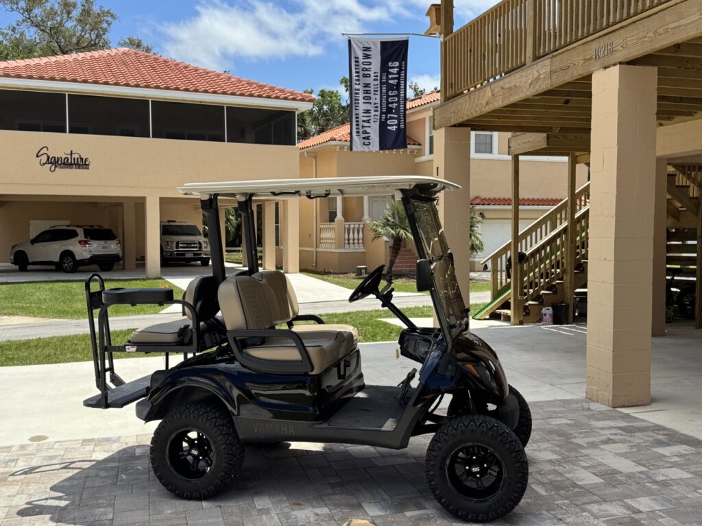 4 Seater Gas Golf Cart Rentals in Homosassa | Homosassa-Rentals.com